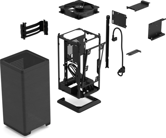 Fractal Design Mood Black, Mini-ITX