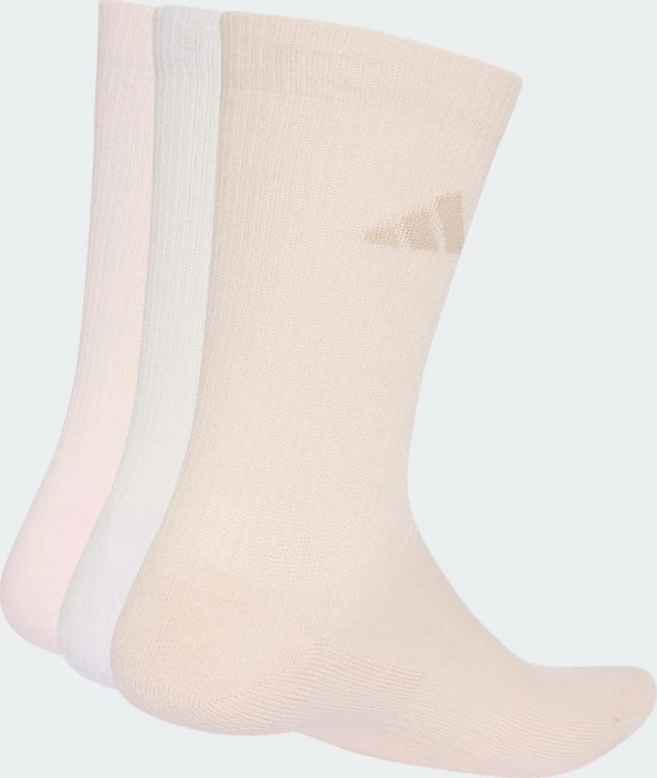 adidas Cushioned Crew Socken putty mauve/distilled pink/frozen purple/wonder beige, 3 Paare