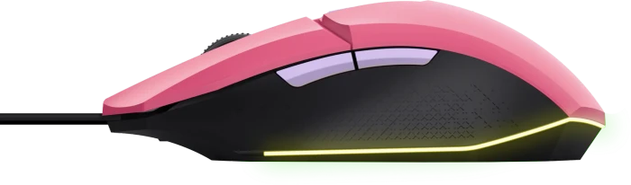 Trust Gaming GXT 109P Felox Gaming Mouse rosa, USB