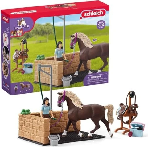 Schleich Horse Club - Waschplatz mit Emily & Luna