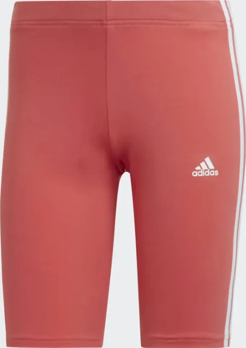 adidas Essentials 3-Streifen Tights Hose kurz semi turbo/white (Damen)