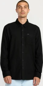 Volcom Caden Hemd langarm antique black (Herren)