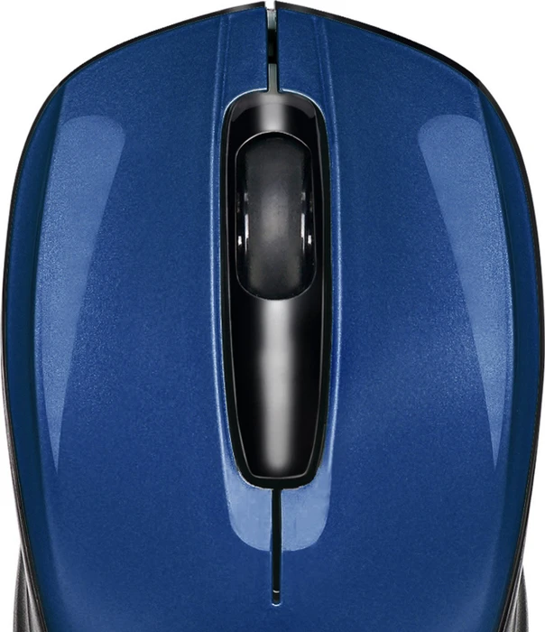 Adesso iMouse S50L Wireless Mini Mouse blau, USB