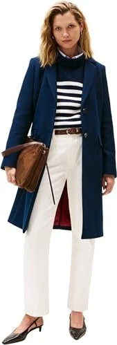 Tommy Hilfiger Kaschmir Mantel dark blue (Damen)