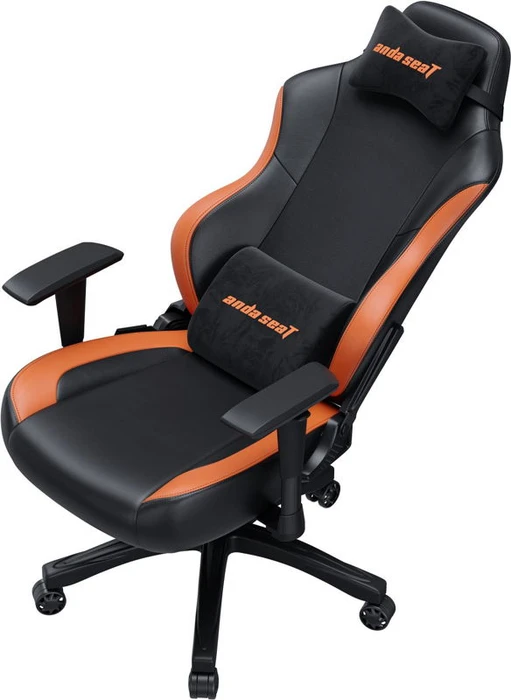Anda Seat Luna Premium Gamingstuhl, schwarz/orange