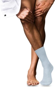 Falke No. 13 Finest Piuma Cotton Socken light blue (Herren)