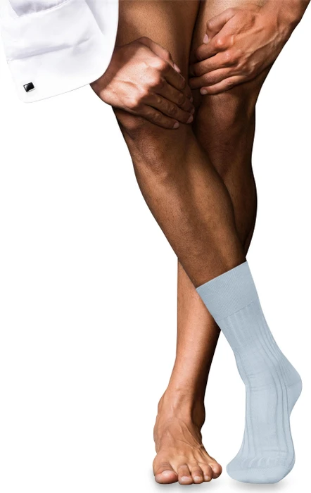 Falke No. 13 Finest Piuma Cotton Socken light blue (Herren)