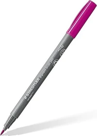 Staedtler pigment brush pen 371 rotlila, 10er-Pack