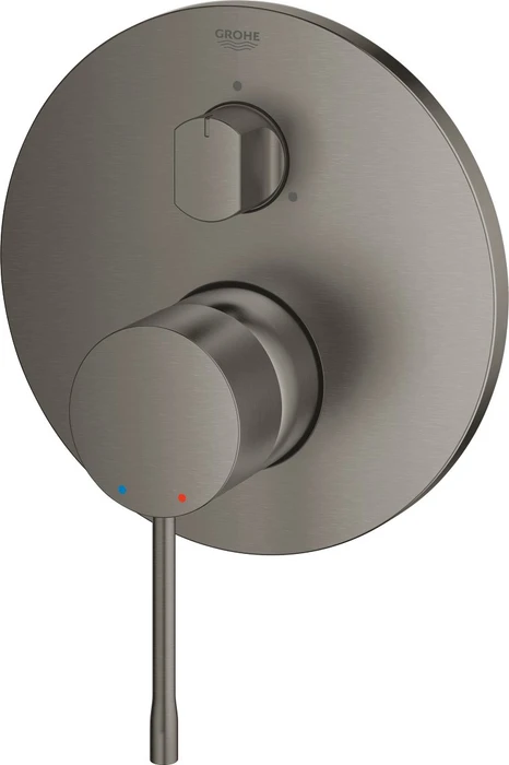 Grohe Essence Einhand-Brausearmatur mit 3-Wege Umstellung hard graphite gebürstet