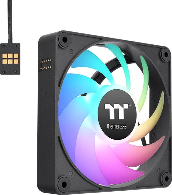 Thermaltake CT140 EX ARGB Sync Black, schwarz, 140mm, 3er-Pack