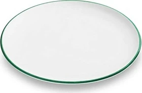 Gmundner Keramik Grüner Rand Speiseteller 27cm