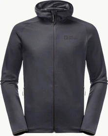 Jack Wolfskin Baiselberg Hoody FZ Jacke ebony (Herren)
