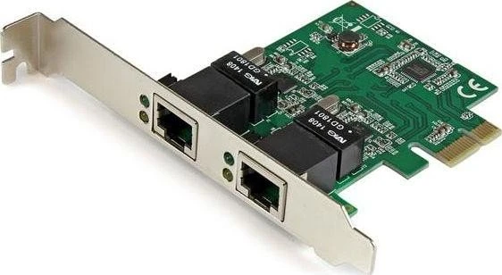 StarTech LAN-Adapter, 2x RJ-45, PCIe 2.0 x1