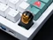 Keychron Kitty Paw Alu Alloy Artisan Keycap, Aluminium, Silikon, gold/rosa/schwarz, 1 Taste Vorschaubild