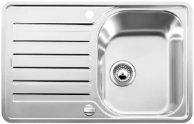 Blanco Lantos 45 S-IF Compact Becken reversibel mit Ablauffernbedienung edelstahl