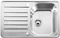 Blanco Lantos 45 S-IF Compact Becken reversibel mit Ablauffernbedienung edelstahl Vorschaubild