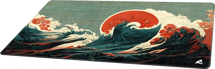 Sharkoon Skiller SGP40 D2, Mouse Mat, 1000x500mm, Abstract Hokusai Style