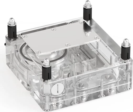 Alphacool Core Distro Plate 120 VPP/D5 mit VPP Apex Pumpe, Verteilerplatte