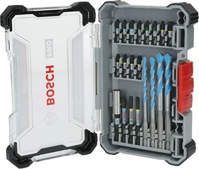 Bosch Professional PRO Impact Bohrer-/Bits-Zubehörset inkl. Werkzeugbox, 20-tlg.