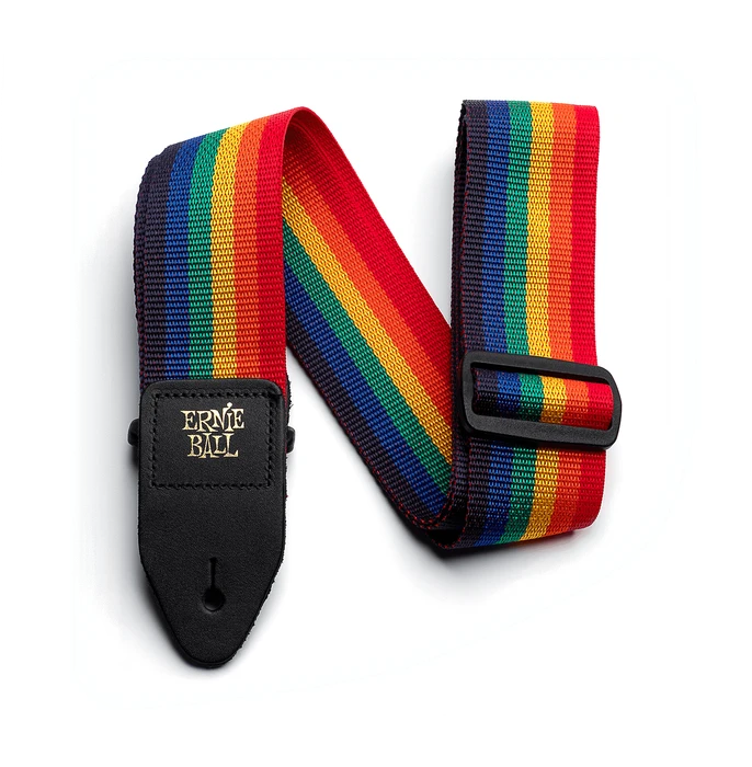 Ernie Ball Polypro Guitar Strap Rainbow
