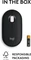 Logitech M350s Pebble Mouse 2 schwarz, Logi Bolt, USB/Bluetooth Vorschaubild