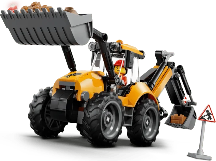 LEGO City - Gelber Baggerlader