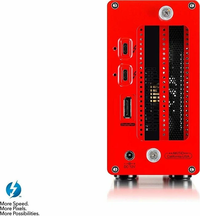 Akitio Node Lite SE, rot, Erweiterungsgehäuse für PCIe, Thunderbolt 3 / USB-C 3.1