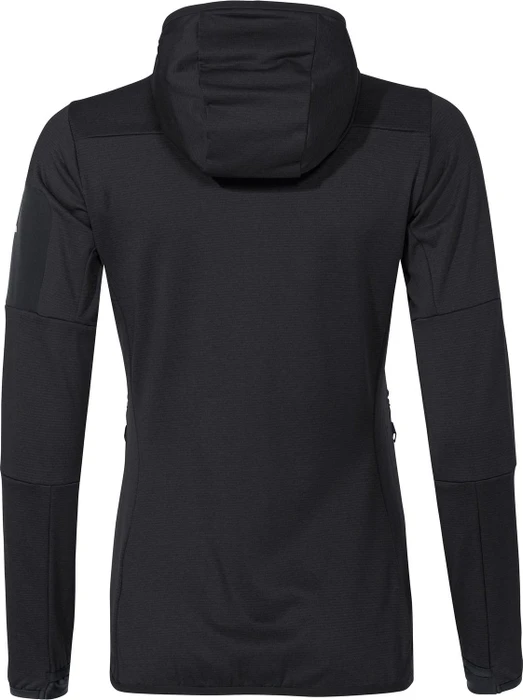 Vaude Monviso Fleece Hooded Funktionsjacke schwarz (Damen)