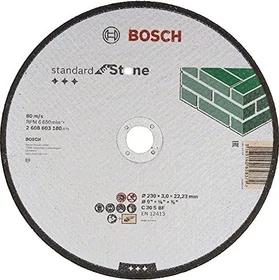 Bosch Professional Standard for Stone Diamanttrennscheibe, 115x1.6x22.23mm, 1 Stück