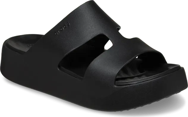 Crocs Getaway Platform H-Strap schwarz (Damen)