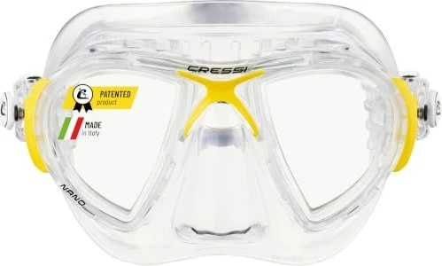 Cressi Nano Crystal Tauchermaske gelb