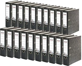 Falken Wolkenmarmor Ordner 2-Ring Recycling, 80mm, A4, schwarz