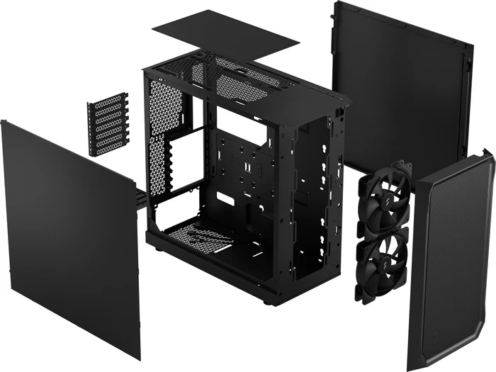 Fractal Design Focus 2, schwarz