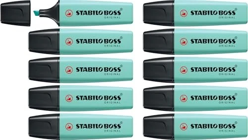 STABILO Boss Original Pastel zartes türkis, 10er-Pack
