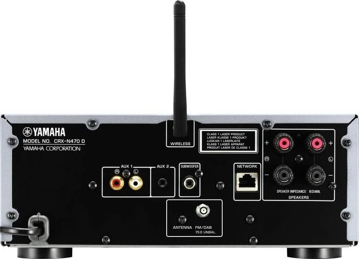 Yamaha MCR-N570D schwarz/schwarz