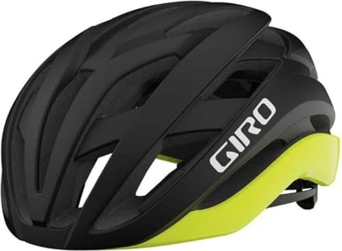 Giro Cielo MIPS Helm matte black/highlight yellow