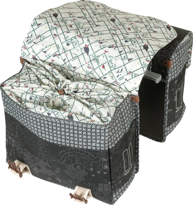 Basil Boheme MIK Doppeltasche Gepäcktasche schwarz