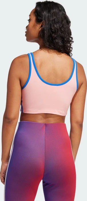 adidas Adicolor 3-Streifen Bustier semi pink spark/blue (Damen)