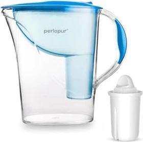 PearlCo Standard Tischwasserfilter inkl. Kartusche classic universal blau