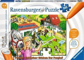 Ravensburger tiptoi Puzzle: Puzzeln, Entdecken, Erleben: Der Ponyhof