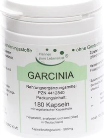 Hannes pure Lebenslust Garcinia Kapseln, 180 Stück