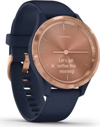 Garmin vivomove 3S Aktivitäts-Tracker navy/rose gold