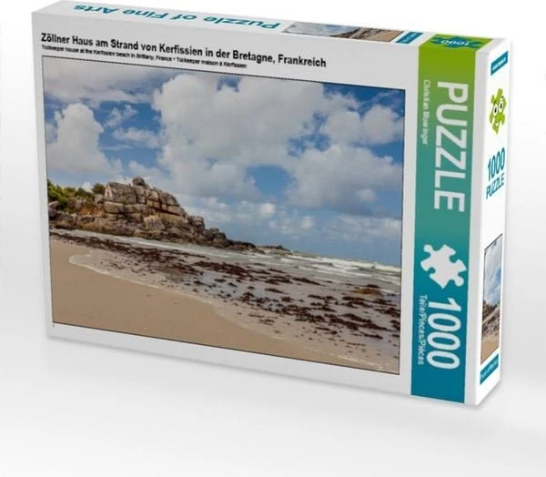 Calvendo Zöllner Haus am Strand von Kerfissien in der Bretagne, Frankreich