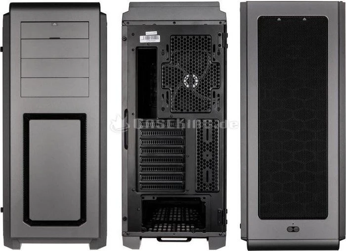 Phanteks Enthoo Luxe Tempered Glass grau, Glasfenster