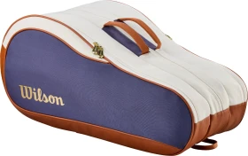 Wilson Heritage V2 12 Pack Tennistasche cream/dark purple