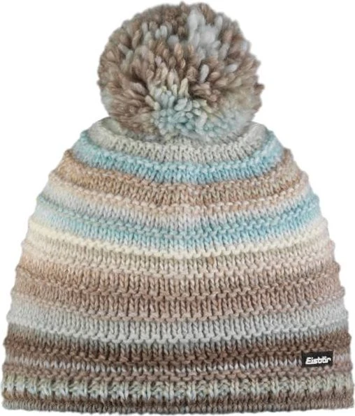 Eisbär Mikata Pompon Mütze frost/beige