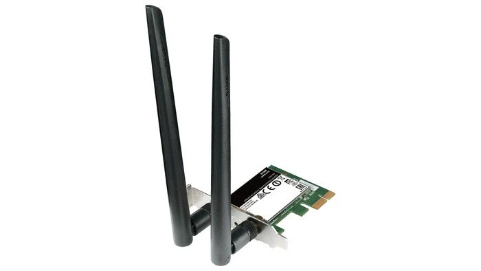 D-Link AC1200 DualBand Desktop Adapter, 2.4GHz/5GHz, PCIe x1