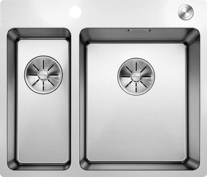 Blanco Andano 340/180-IF/A InFino Einbau Becken rechts mit Ablauffernbedienung edelstahl
