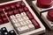 8BitDo Retro 108 Mechanical Keyboard, Fami Edition, weiß/rot, Kailh Box V2 WHITE, USB/Bluetooth, US Vorschaubild