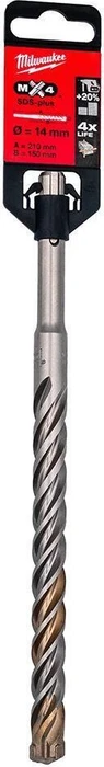Milwaukee SDS-plus MX4 Hammerbohrer, 14x150x210mm, 1 Stück